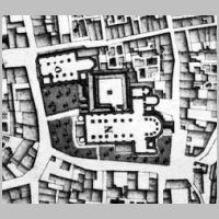Maastricht, Onze-Lieve-Vrouwebasiliek, Larcher d'Aubencourt, 1749 - Boogard, J. van den, Het huis met de pelikaan, Wikipedia.jpg
